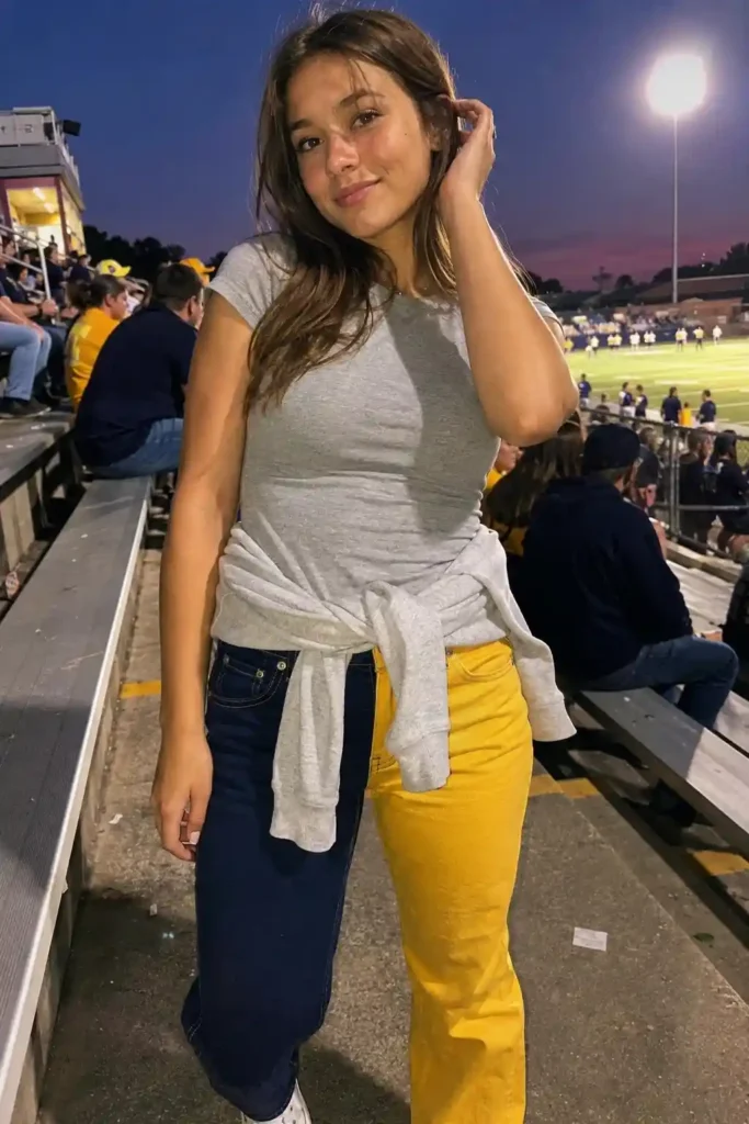 School colors color-block