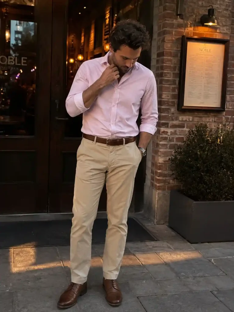 Smart casual for dinner or a date