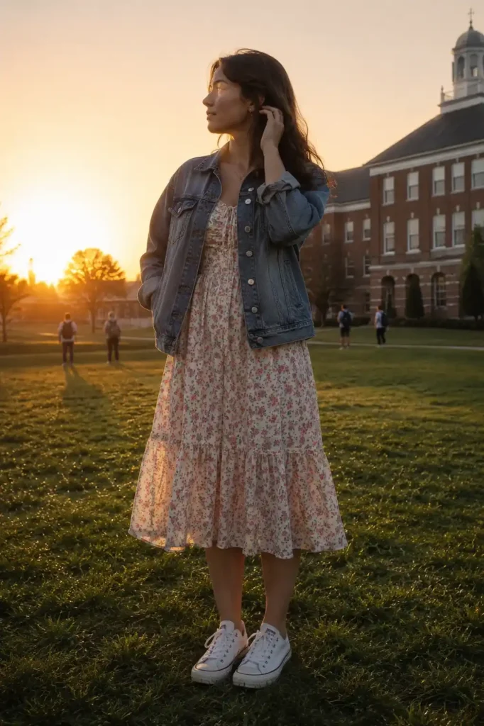 Soft Floral Sundress