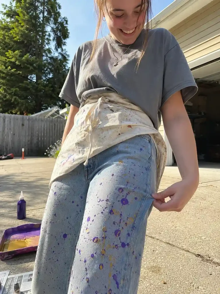 Splatter paint chaos