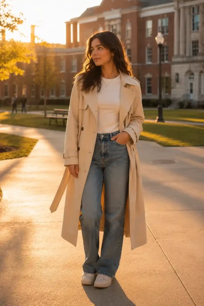 Tailored Trench Coat