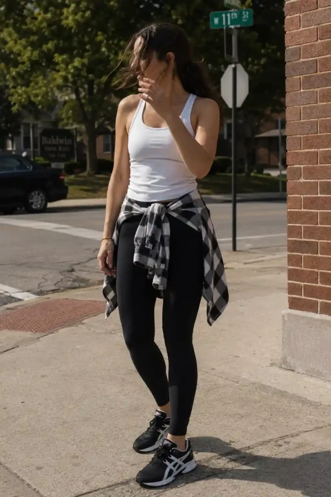 The oversized flannel layer