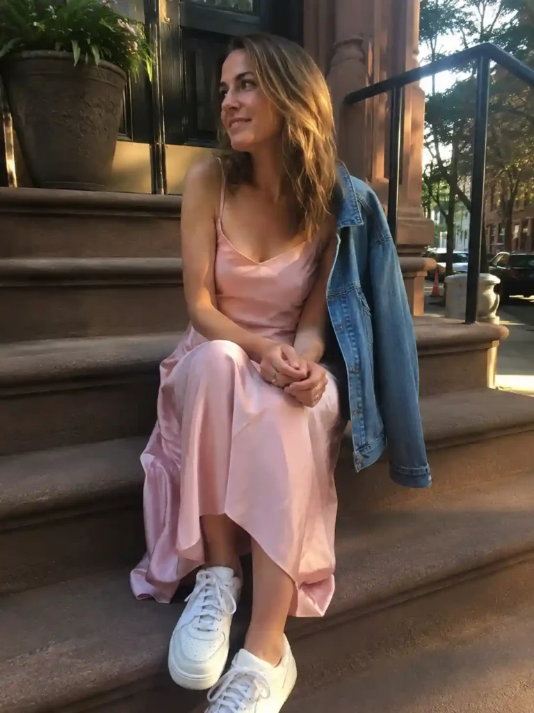 The pink slip dress