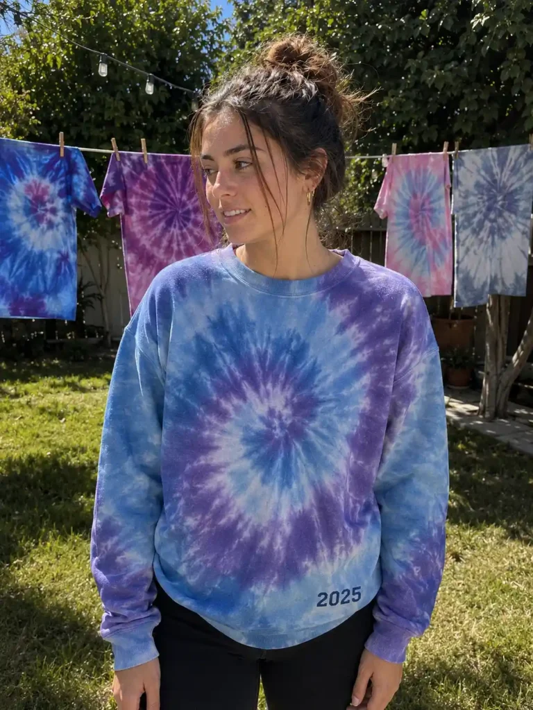 Tie-dye base with