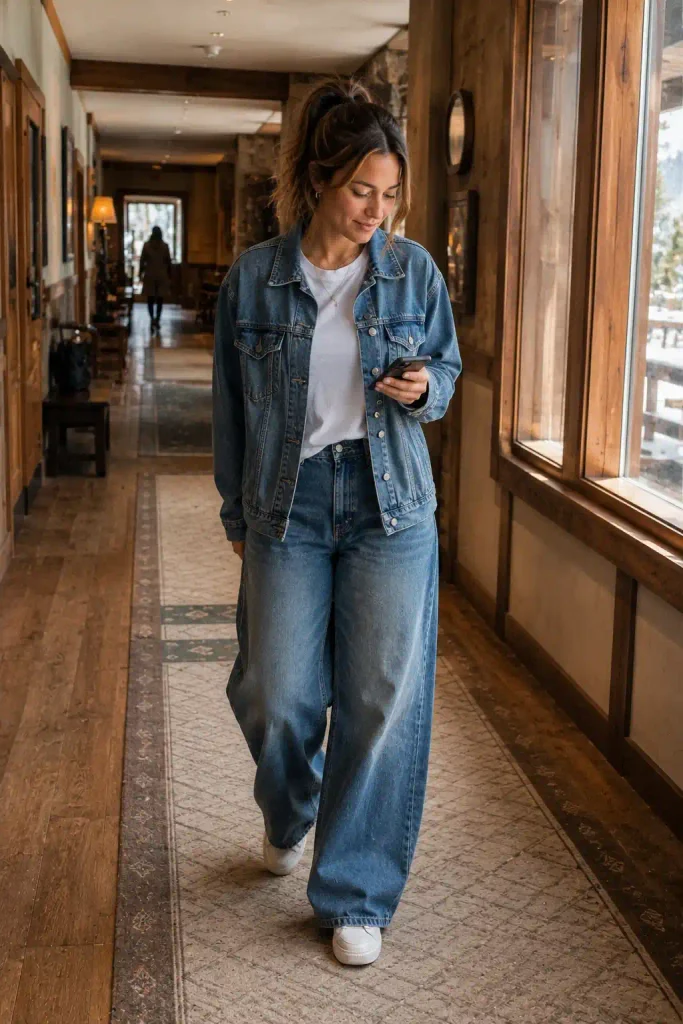 Vintage-wash jacket