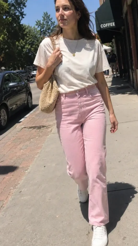 Why baby pink jeans 
