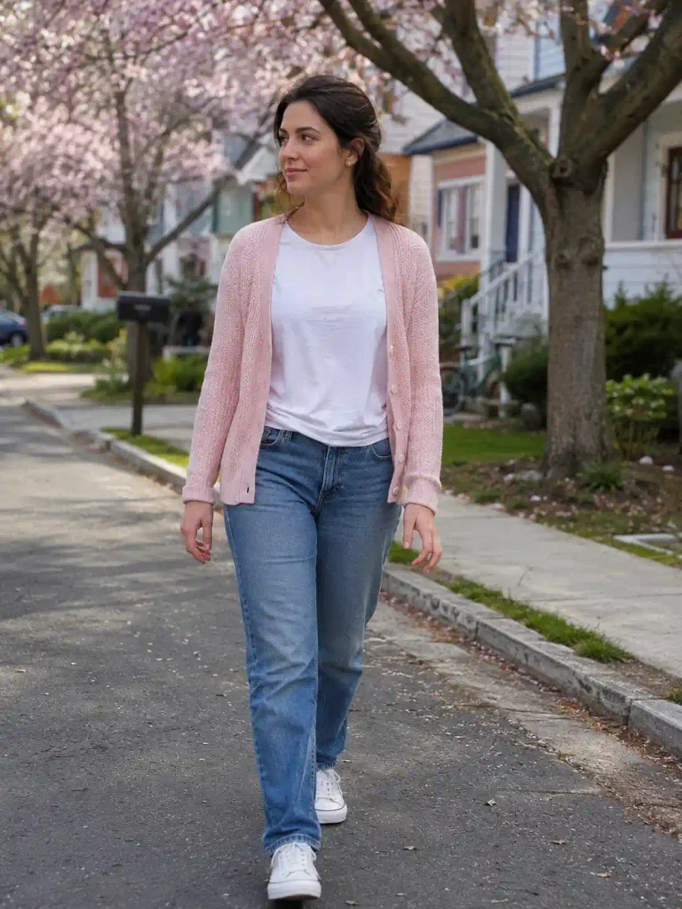 ink cardigan over a w