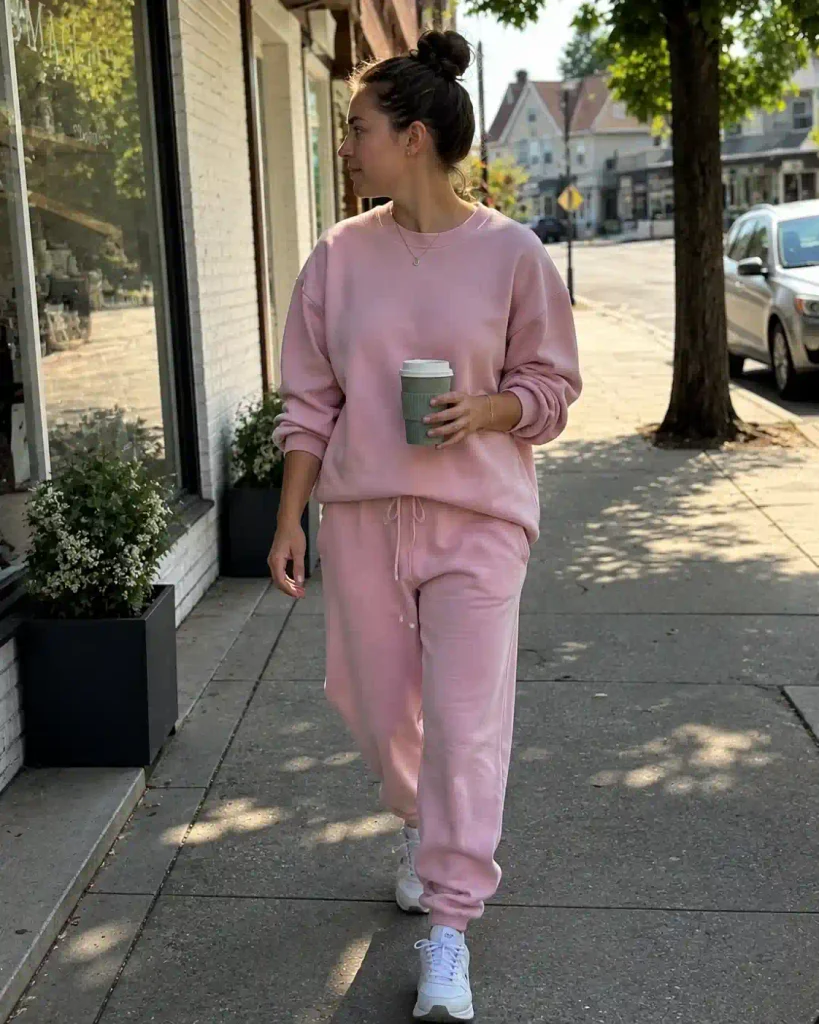 versized pink sweatshi