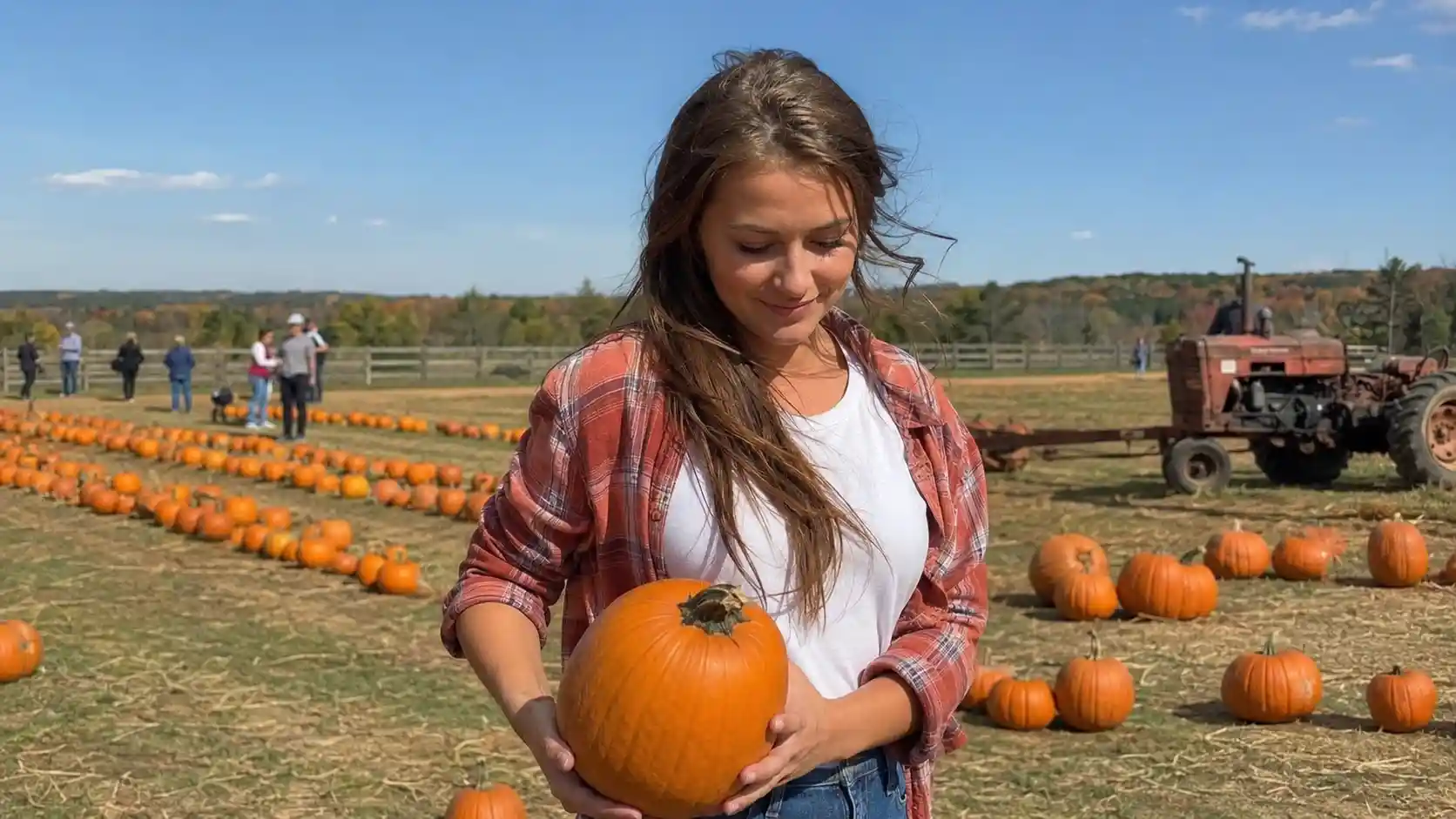 24 Cute Pumpkin Patch Outfit Ideas For Women To Try This Fall
