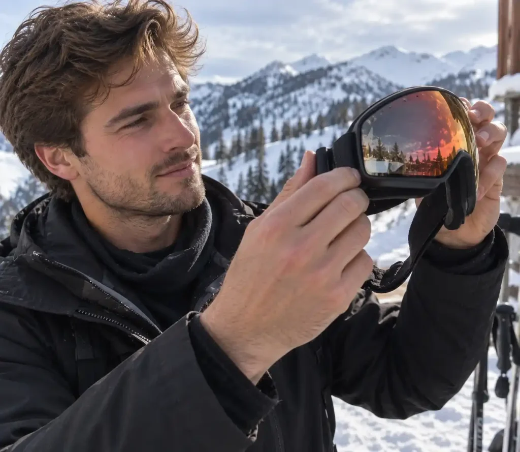 A quick word on goggles and gloves