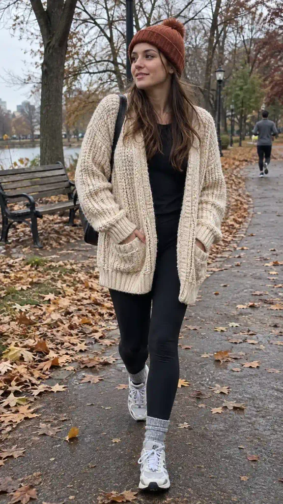 Black leggings with