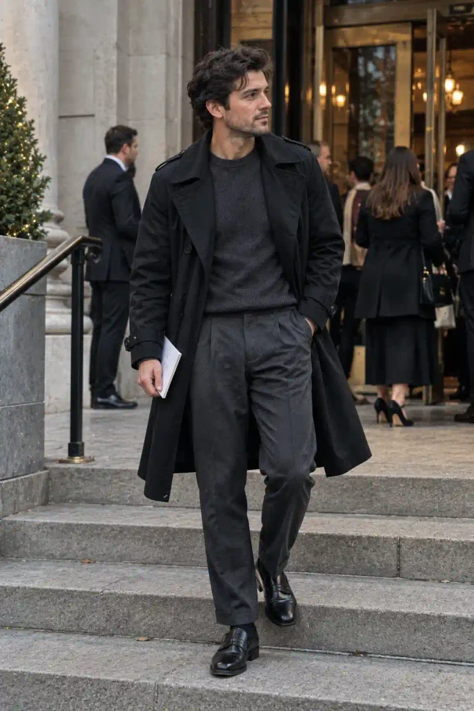 Black trench