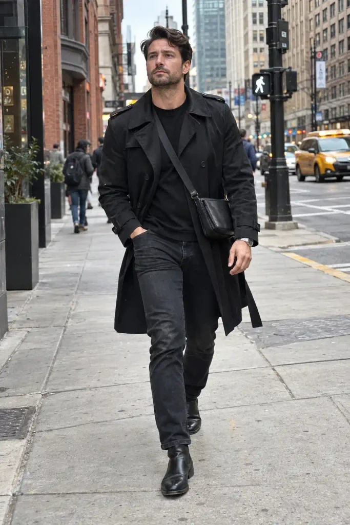 Black trench