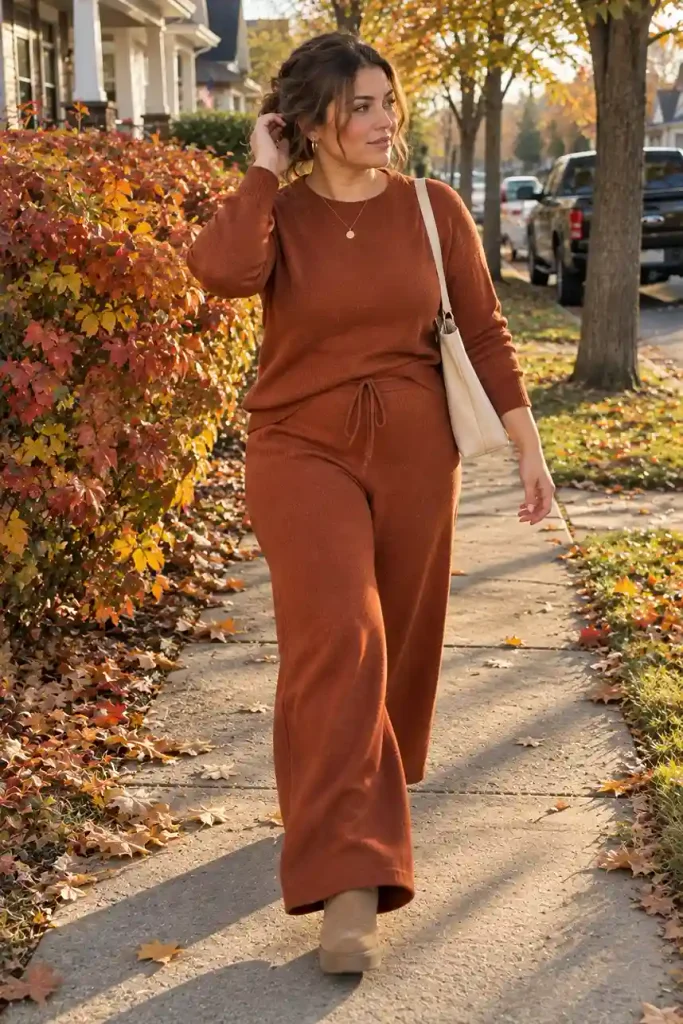Burnt orange monochrome