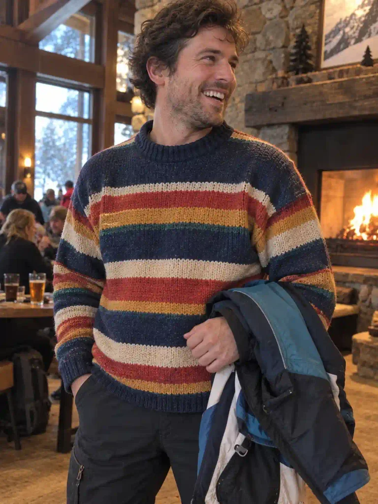 Chunky knit sweater