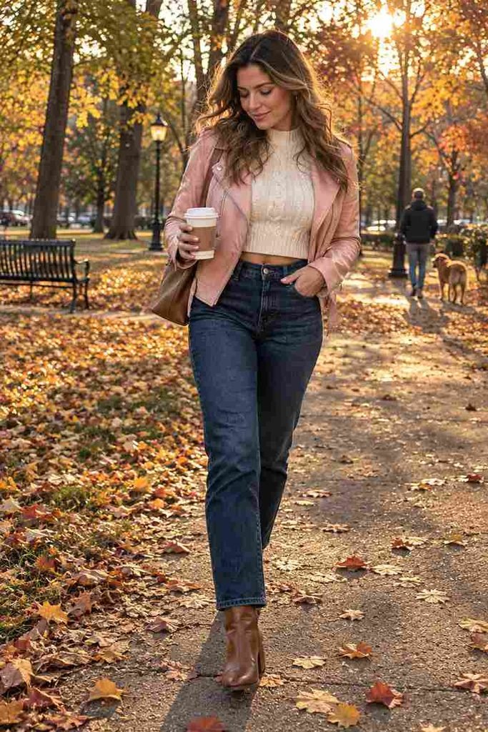 Chunky knit sweater