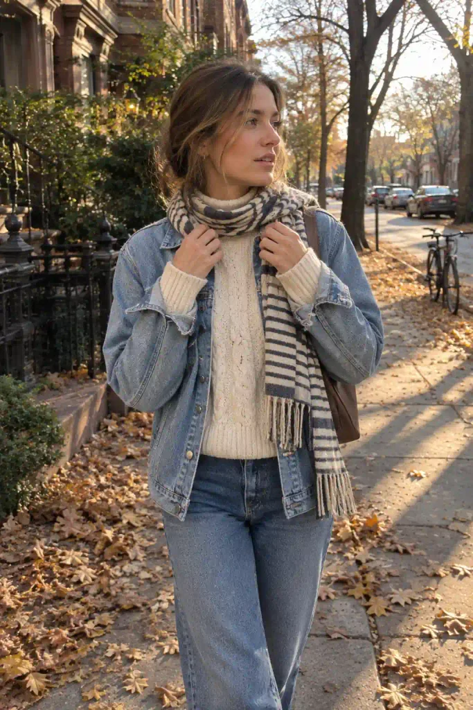 Chunky knit sweater
