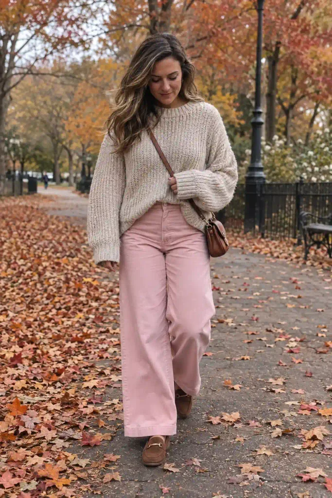 Chunky knit sweater