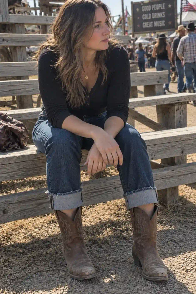 Classic cowboy boots