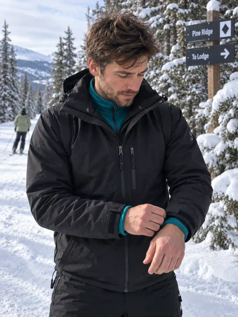 Colorful base layer visible