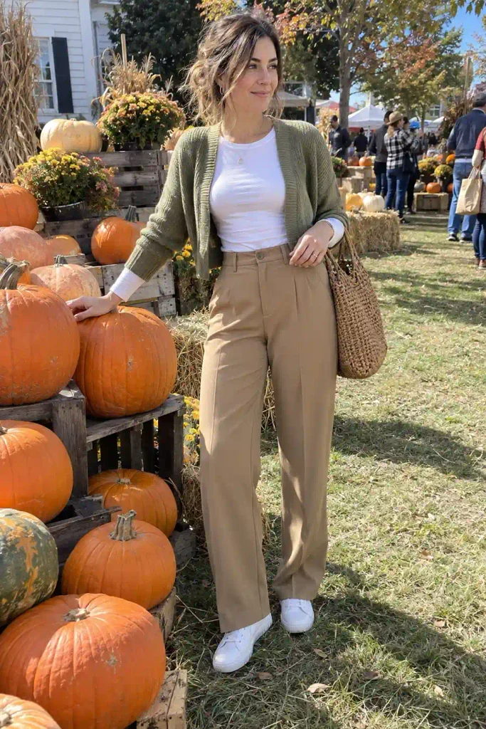 Cropped cardigan