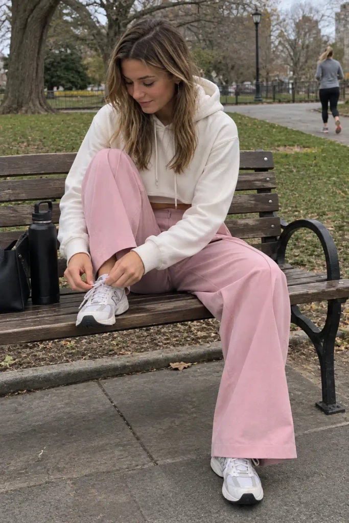 Cropped hoodie