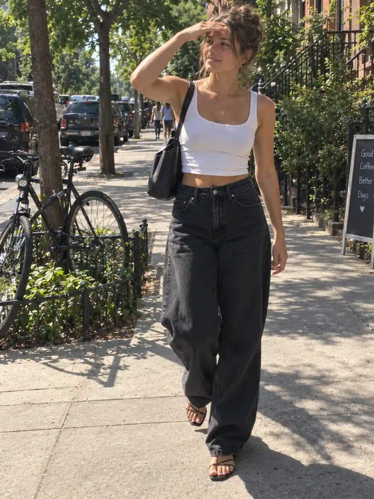 Cropped tank, 