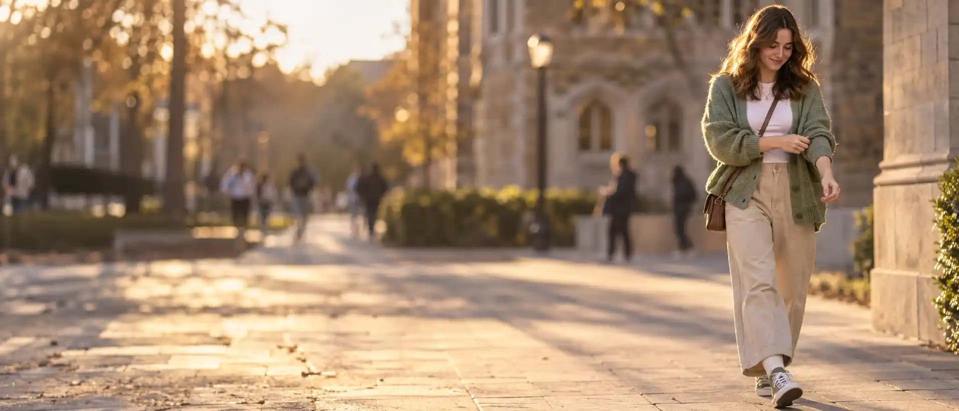 Cute & comfy campus style