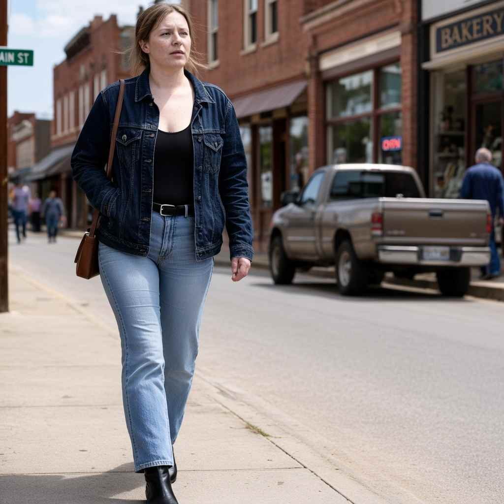 Double denim done right