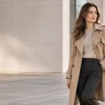 Fall outfit with trench coat