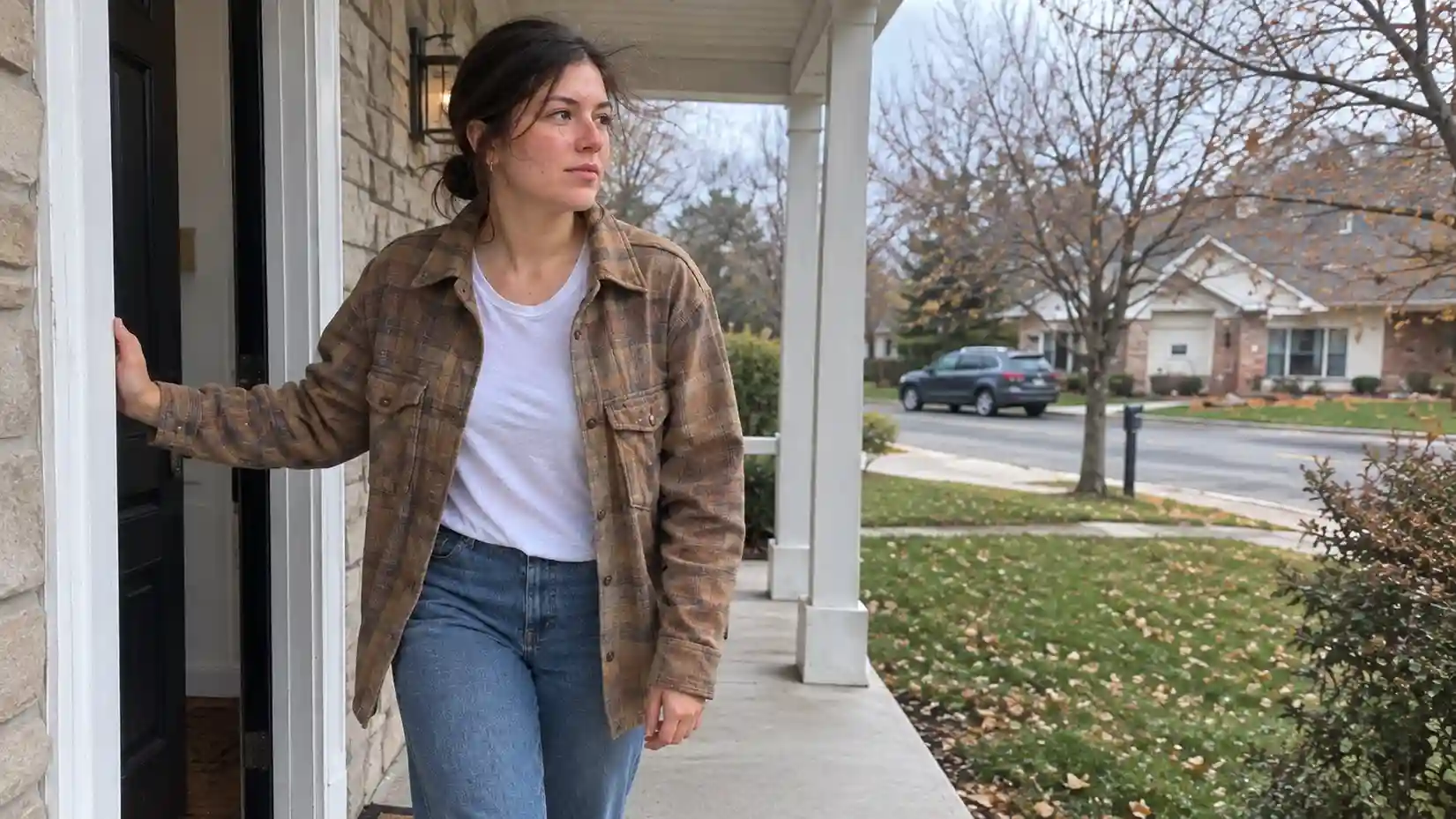 Fall shacket outfit ideas