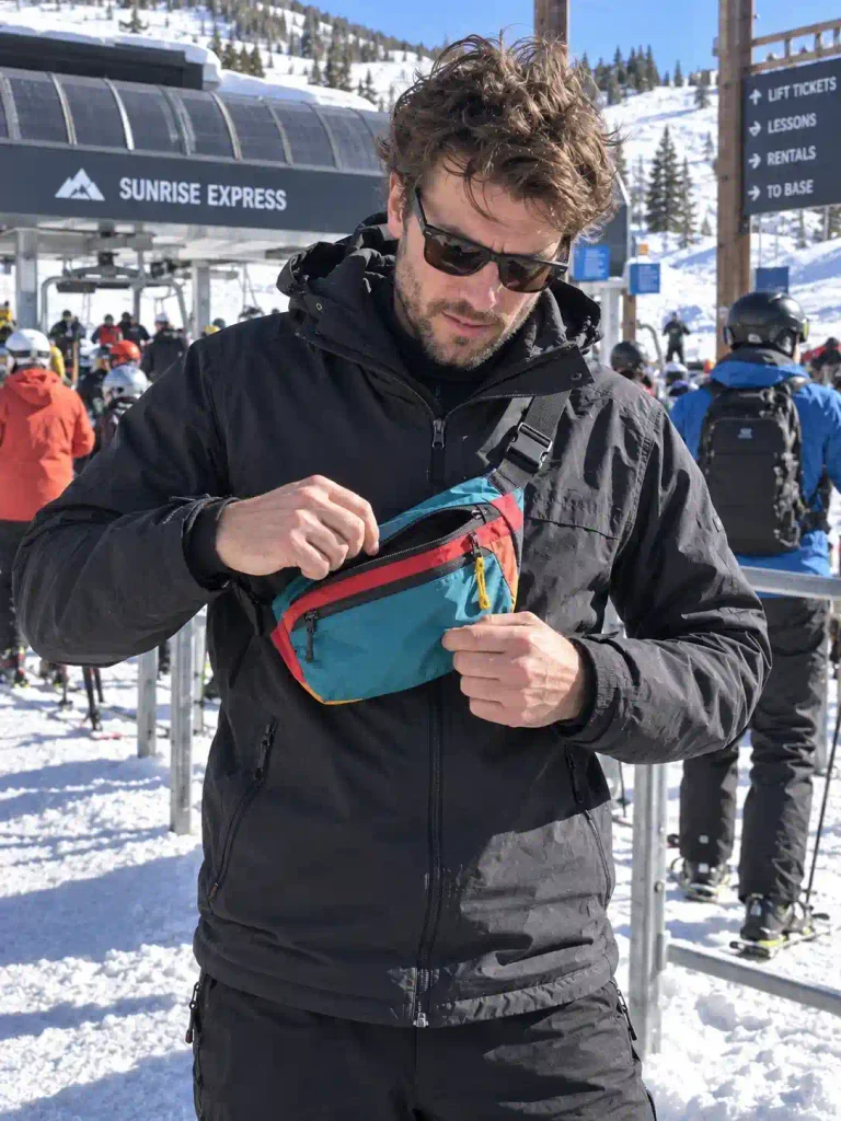 Fanny pack worn