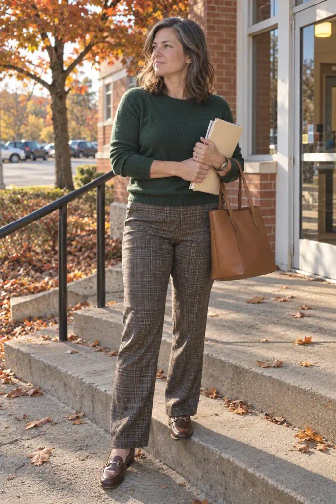 Fine-knit sweater