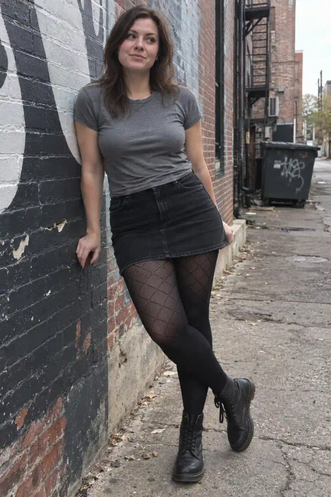 Fishnets layered over