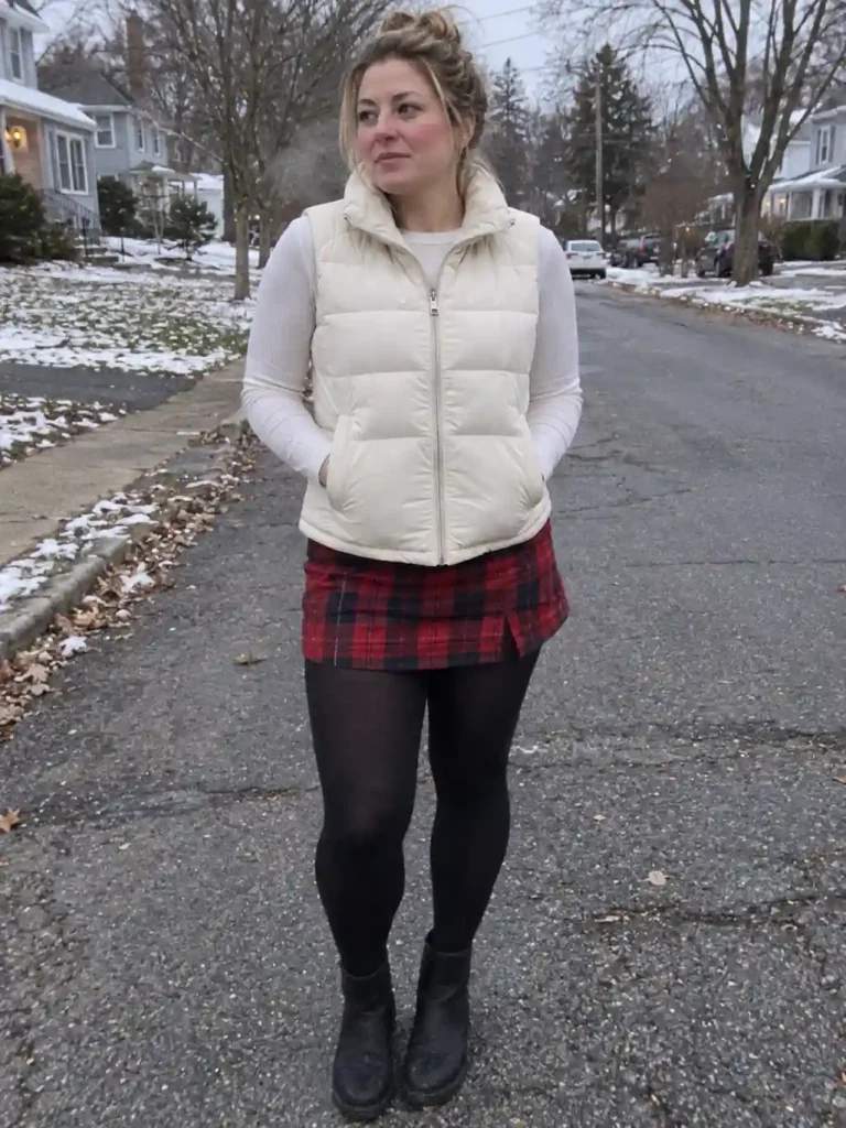 -lined tights