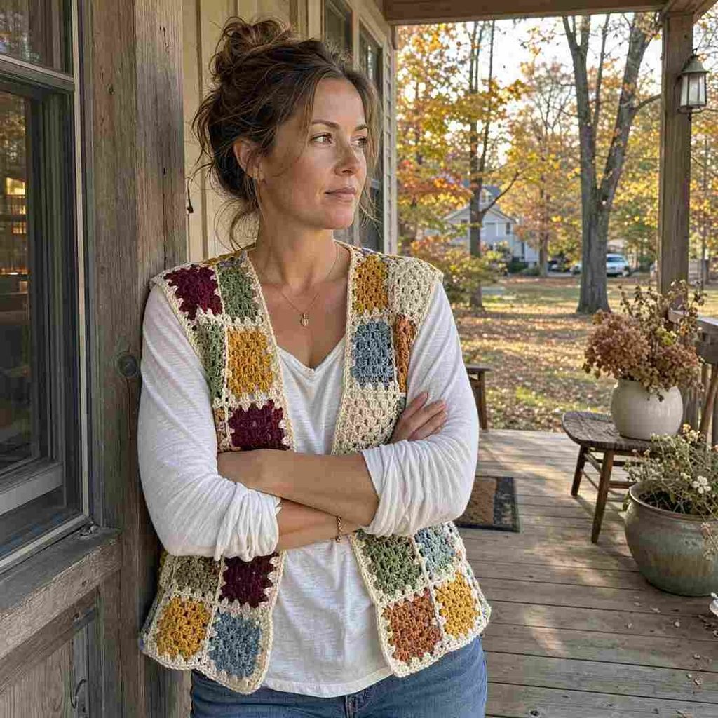 Granny square patchwork