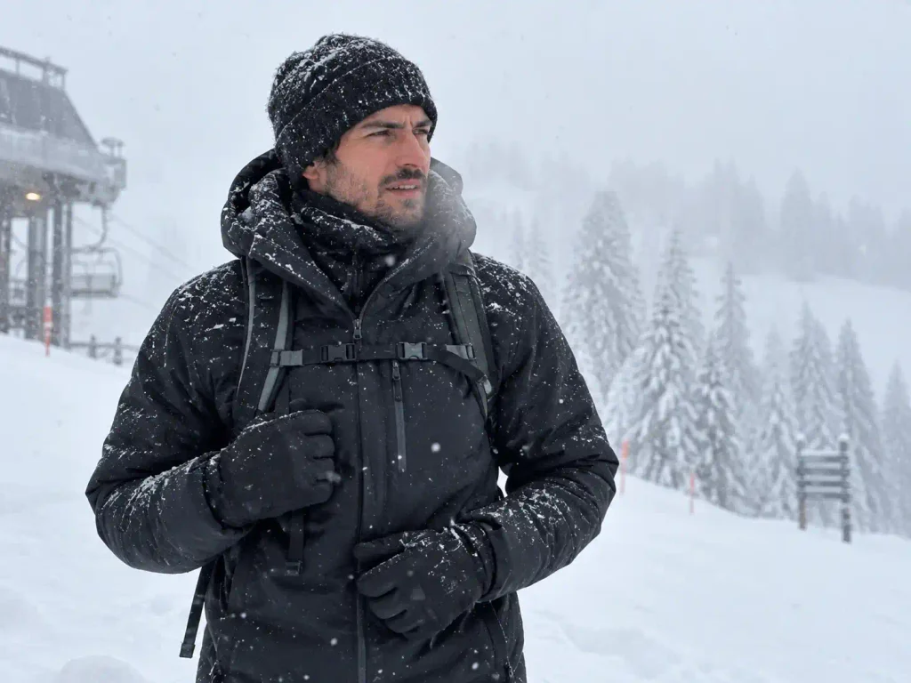 Heated jacket for extreme cold days
