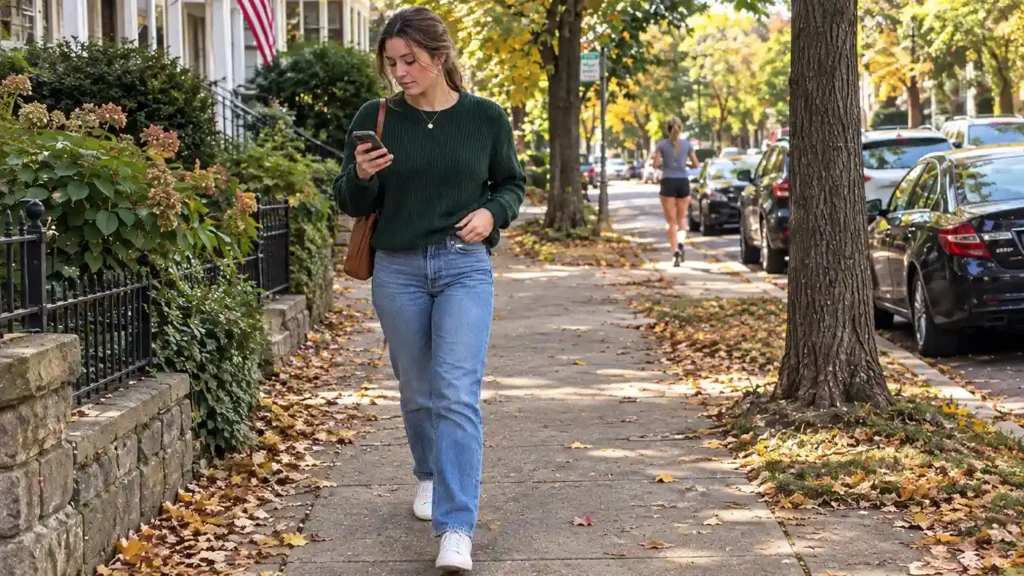 Jeans and Green
