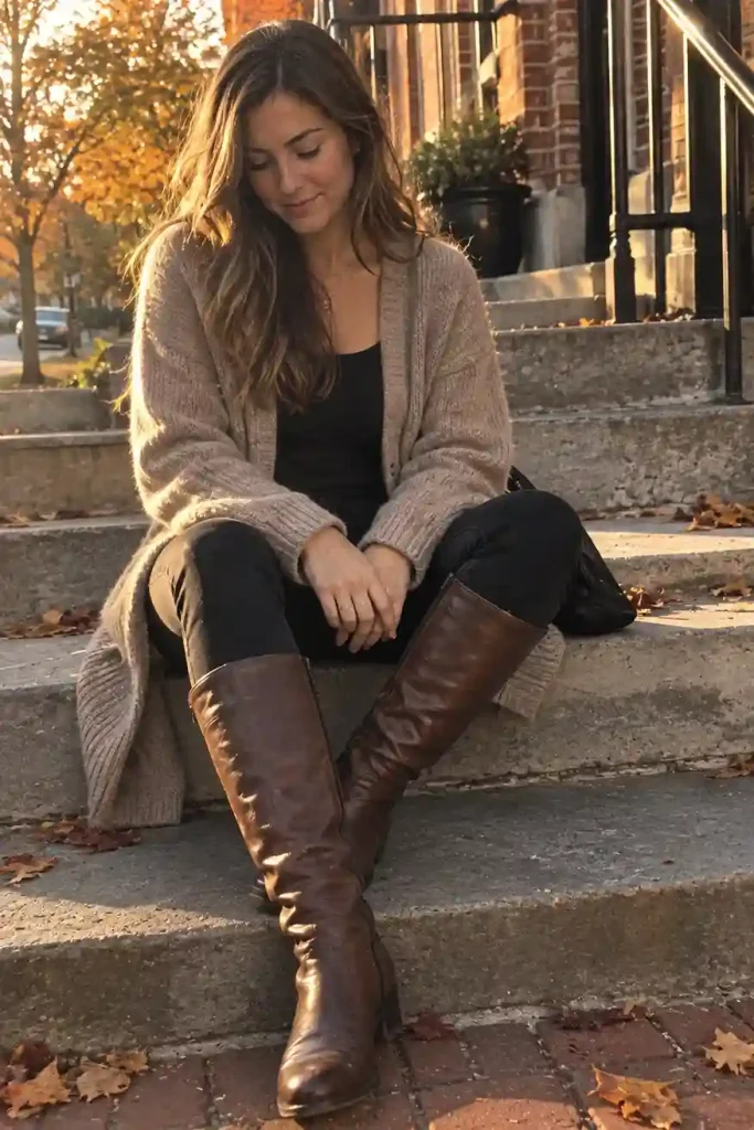 Knee-high boots