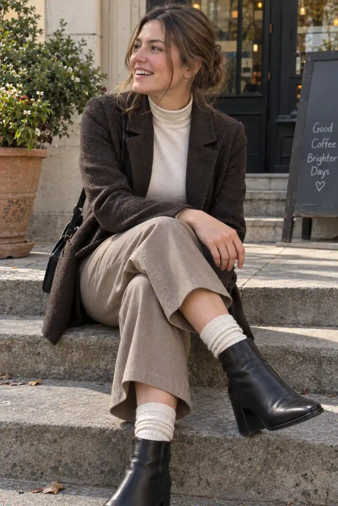 Layer your socks visibly