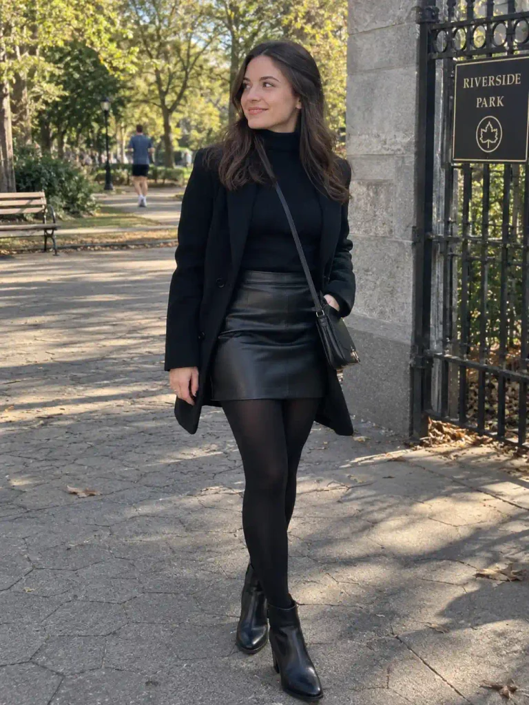 Leather Skirt