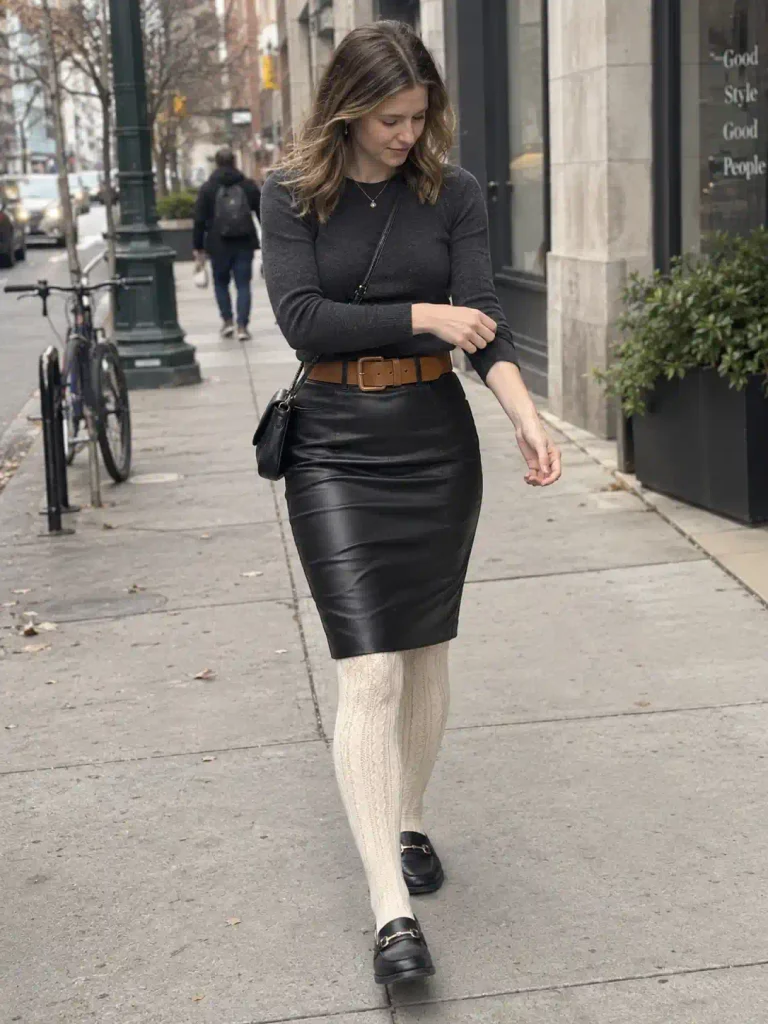  Leather Skirts