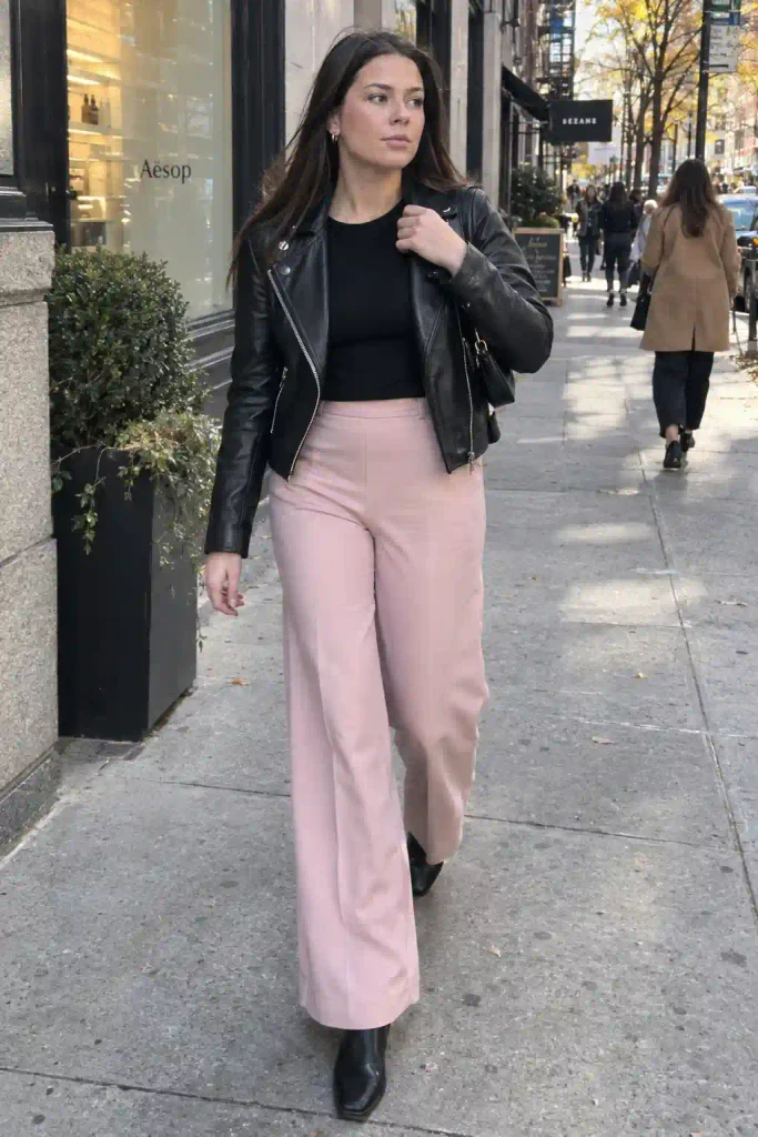 Leather jacket