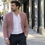Light Pink Blazer Outfit
