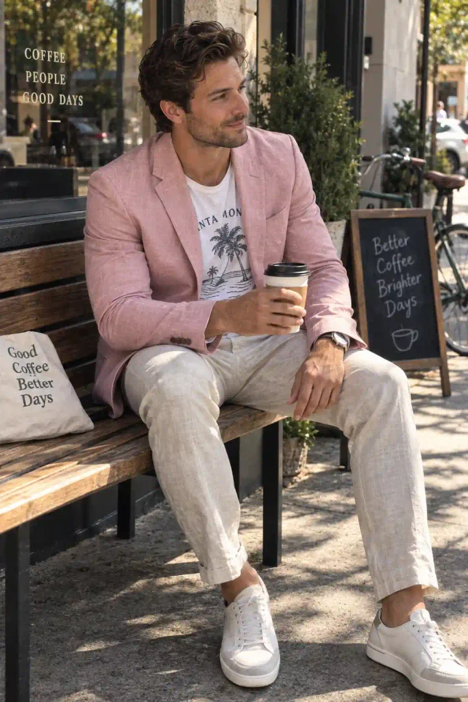 Linen trousers