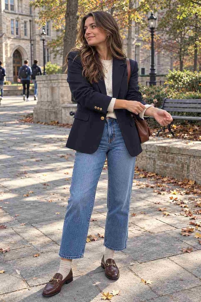 Loafers for a preppy