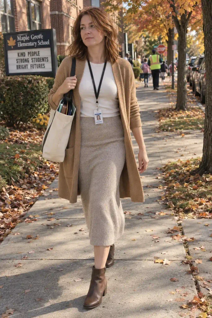 Long cardigan