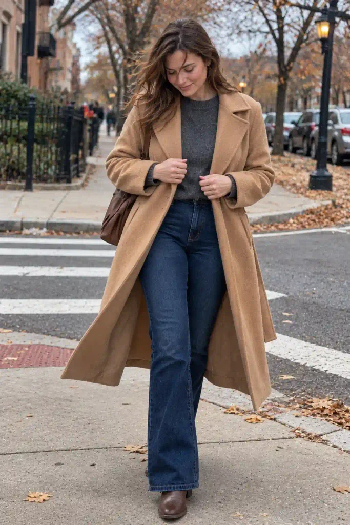 Long wool coat