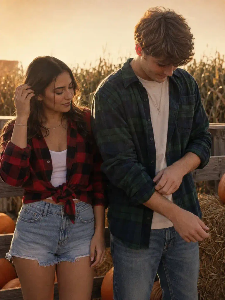 Matching flannel