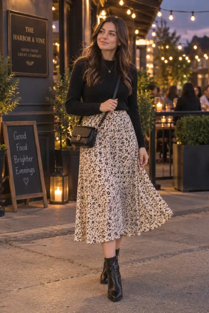 Midi skirt